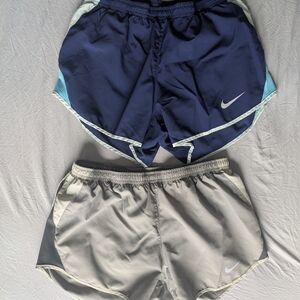 Nike Athletic Shorts Set - Navy and Gray